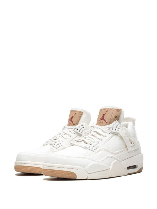 Levis x Air Jordan 4 Retro NRG White Denim