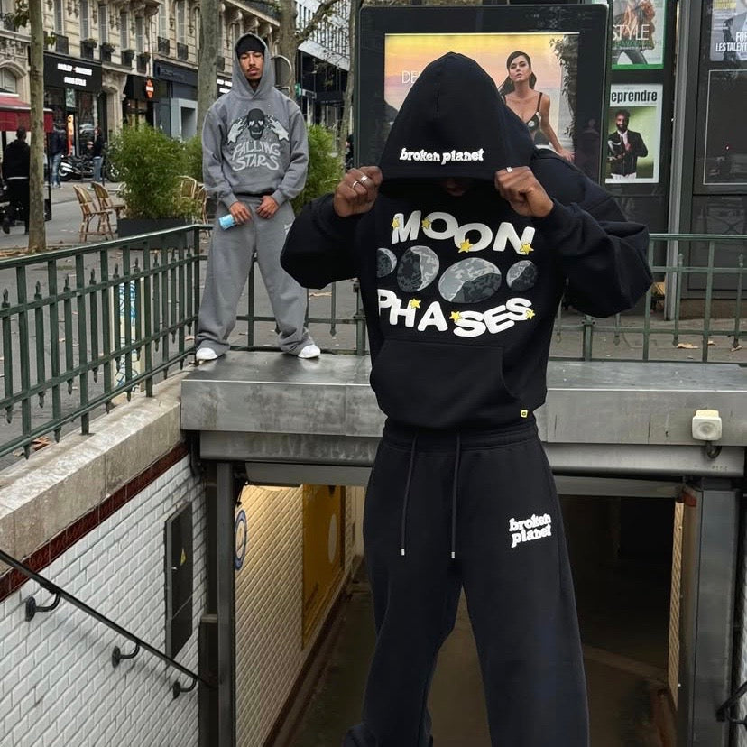 Broken Planet Moon Phases Hoodie