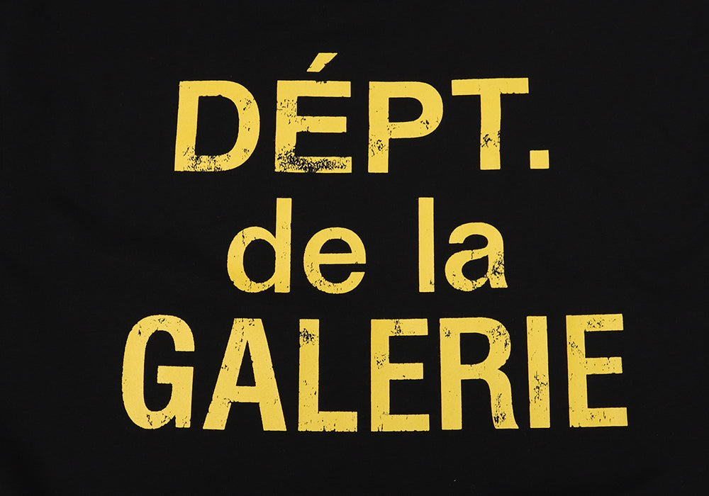 Gallery Dept. DEPT DE LA GALERIE Tee Black/Yellow