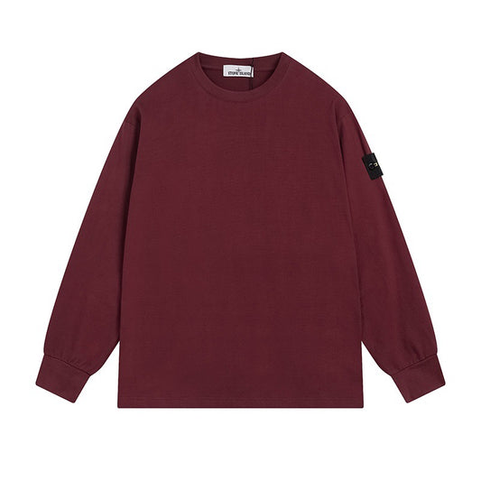 Stone Island Long Sleeve Tee Red