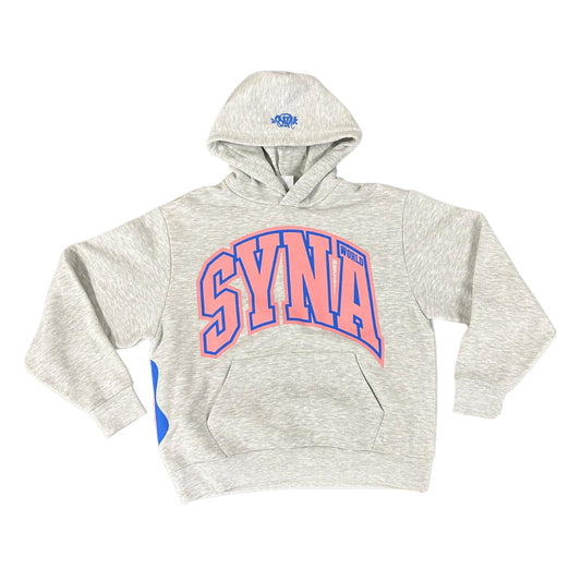 Syna World College Tracksuit Grey/Pink/Blue