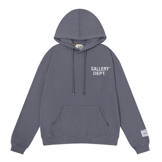 Gallery Dept. Classic Hoodie Dark Grey