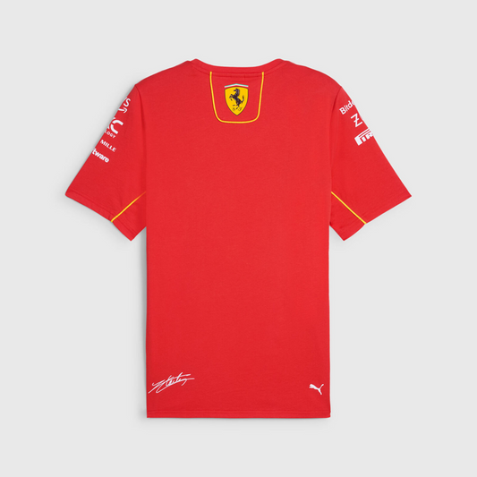 Scuderia Ferrari 2024 Team Charles Leclerc T-Shirt