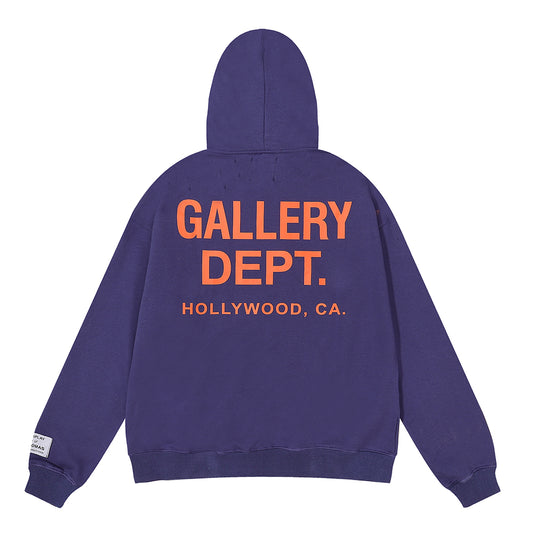 Gallery Dept. Classic Hoodie Blue