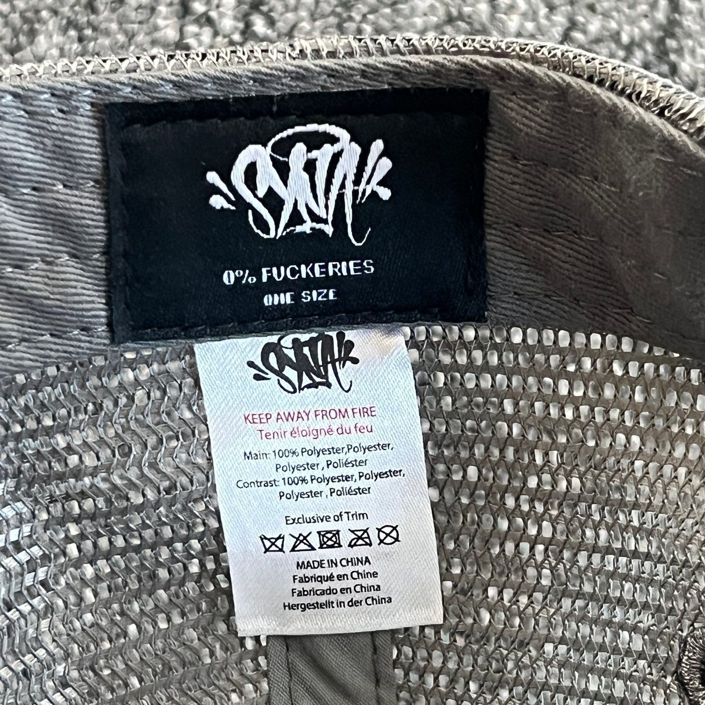 Syna World Trucker Hat Grey