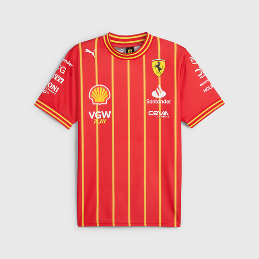 Scuderia Ferrari 2024 Team Carlos Sainz Soccer Jersey