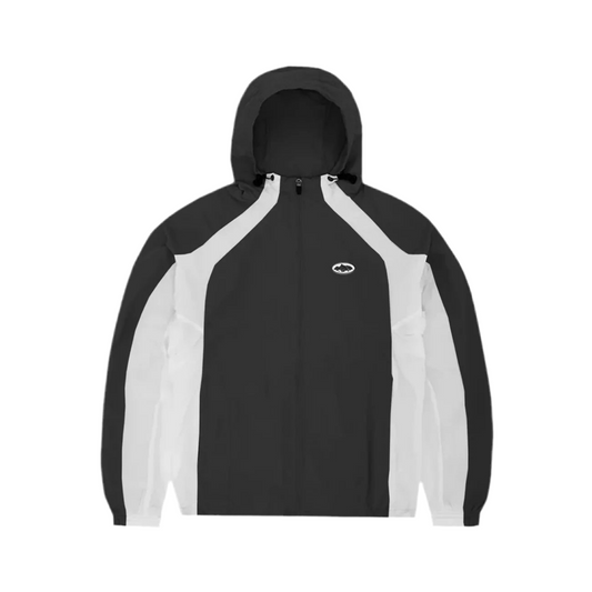 Corteiz Alcatraz Sun & Rain Windbreaker Black/White