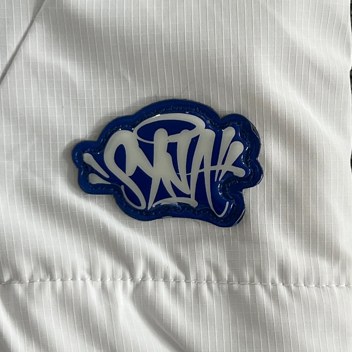 Syna World Vortex Woven Shorts White/Blue