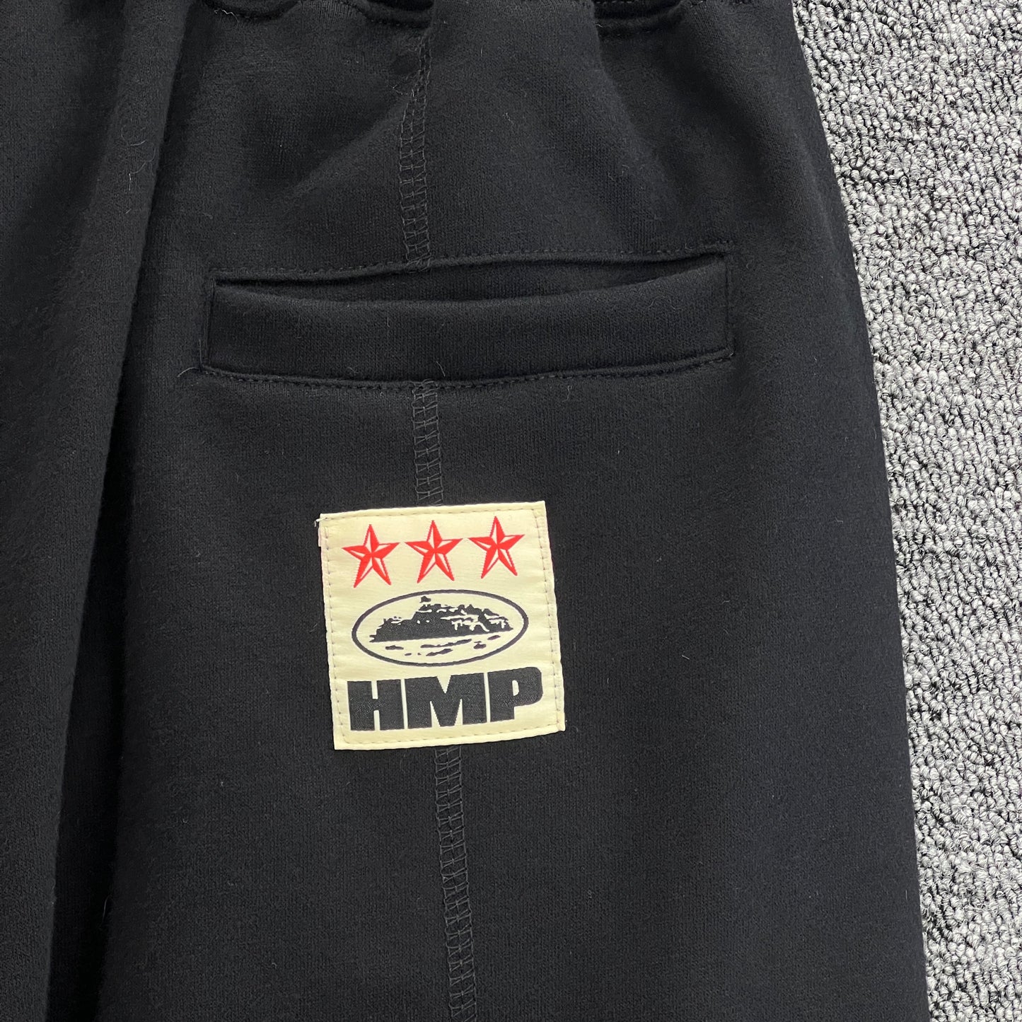 Corteiz HMP V2 Sweatpants Black