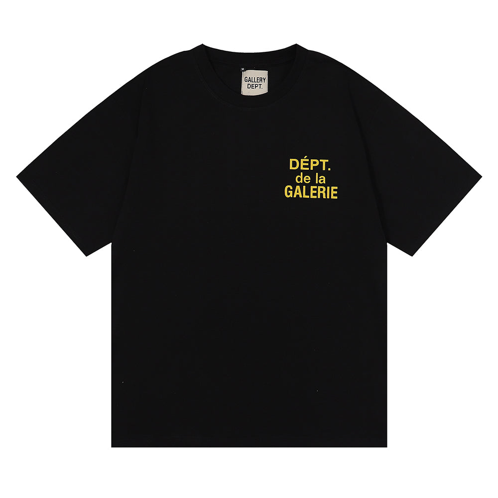 Gallery Dept. DEPT DE LA GALERIE Tee Black/Yellow