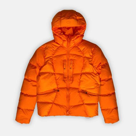 Syna World Wave Puffer Jacket Orange