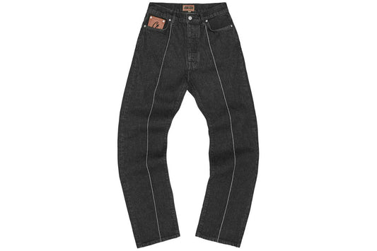 Corteiz C-Star Denim Jeans Black