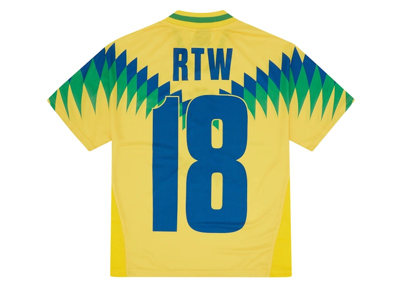 Corteiz Club America Brasil Jersey Yellow