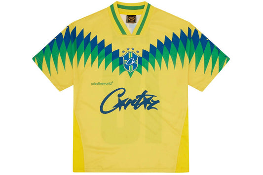 Corteiz Club America Brasil Jersey Yellow