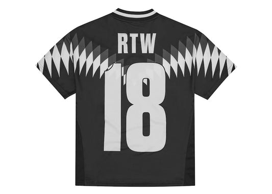 Corteiz Club RTW Football Jersey Black