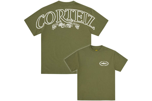 Corteiz Royale Heavyweight Tee Olive