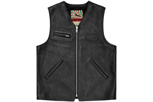 Corteiz Da Skydive Leather Vest