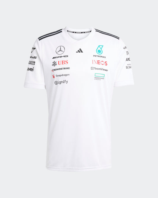 Mercedes-AMG PETRONAS 2025 Team Shirt White