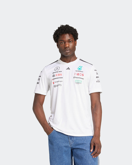 Mercedes-AMG PETRONAS 2025 Team Shirt White