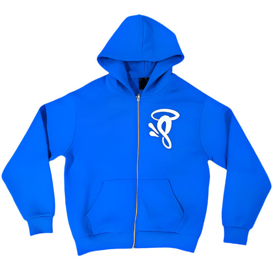 Syna World Void Zip Hoodie Blue