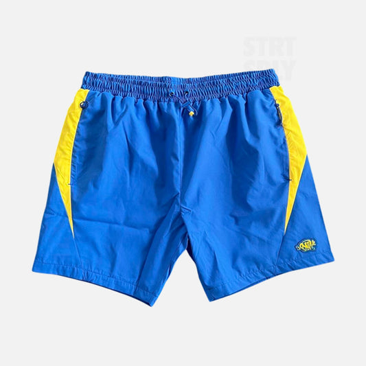 Syna World Vortex Woven Shorts Blue/Yellow