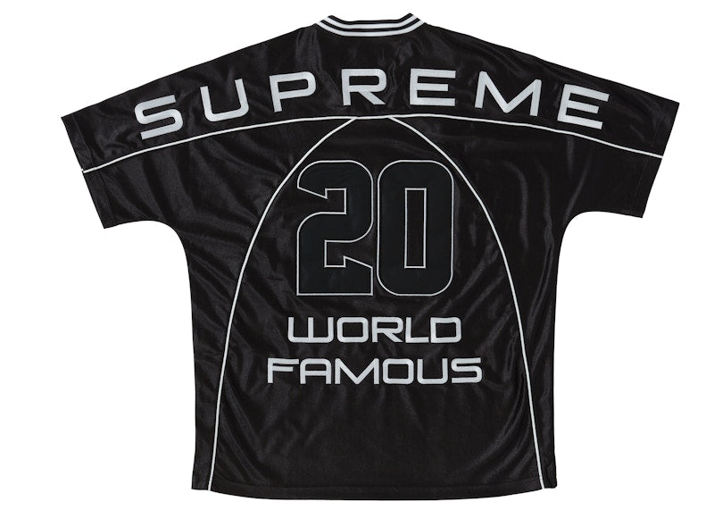 Supreme Paneled Jersey Black