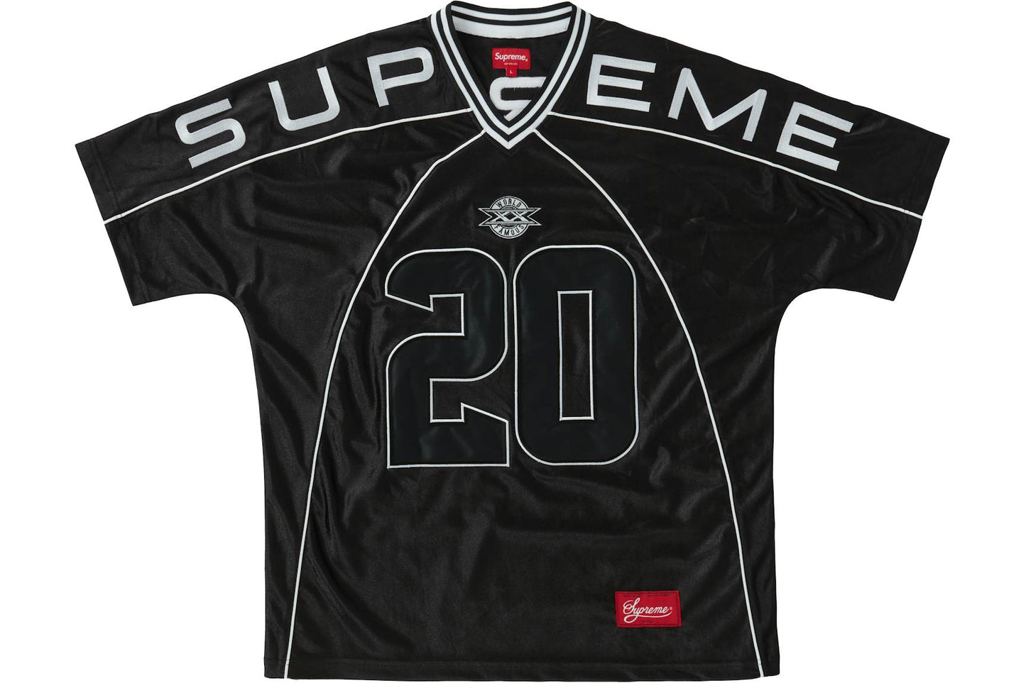 Supreme Paneled Jersey Black