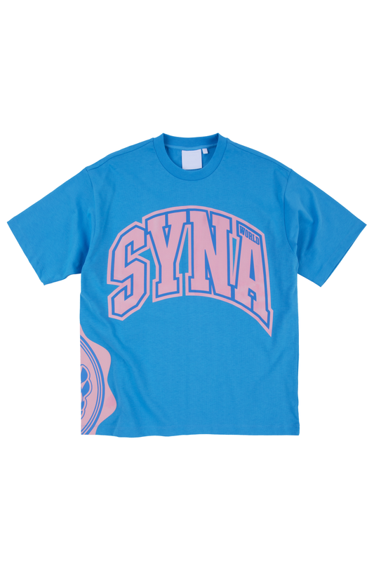 Syna World College Tee Blue