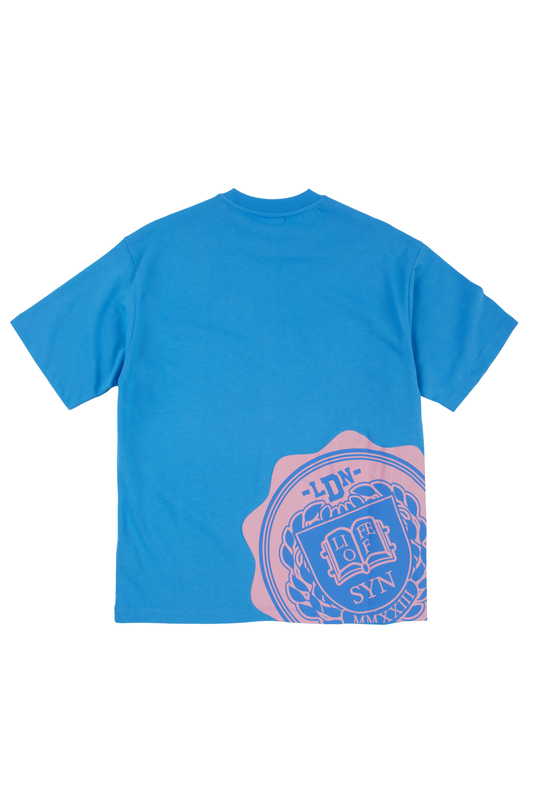 Syna World College Tee Blue