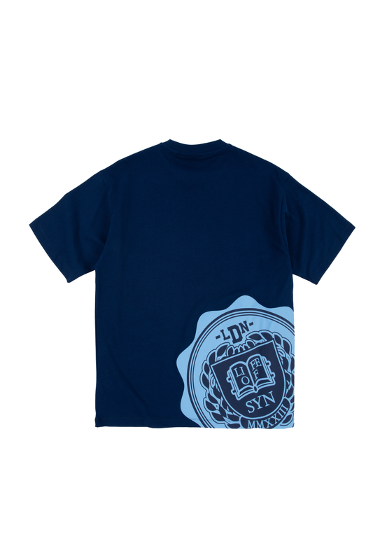 Syna World College Tee Navy