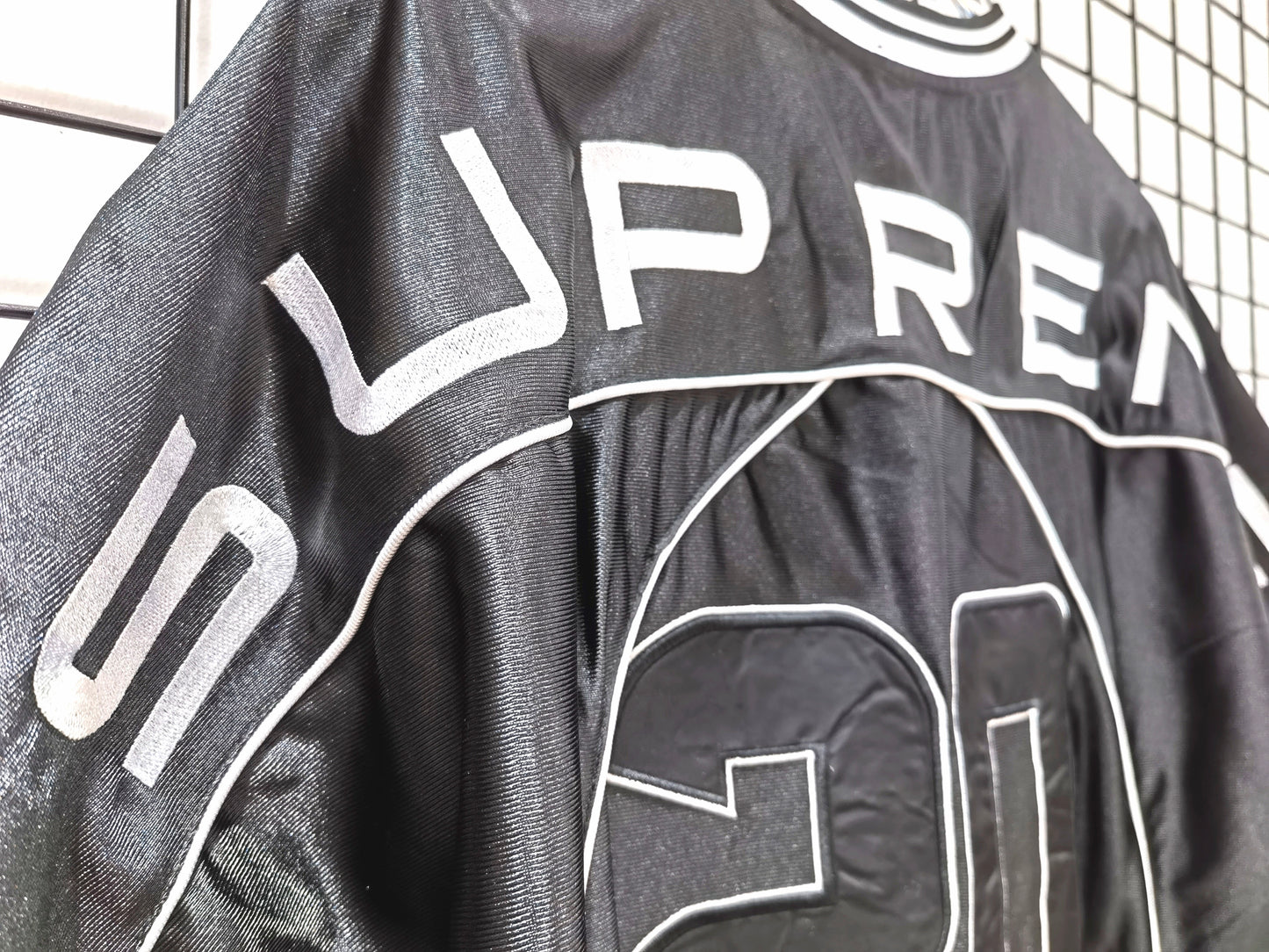 Supreme Paneled Jersey Black