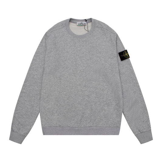 Stone Island Compass Badge Sweatshirt Grey