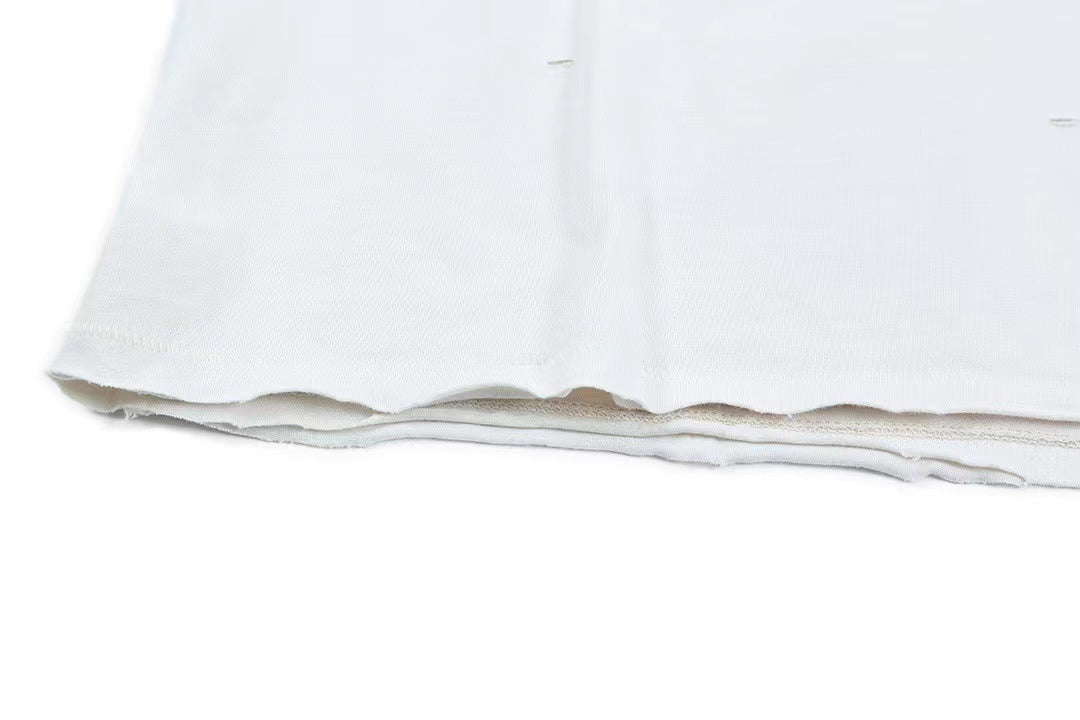 Enfants Riches Déprimés Distressed Logo Tee White