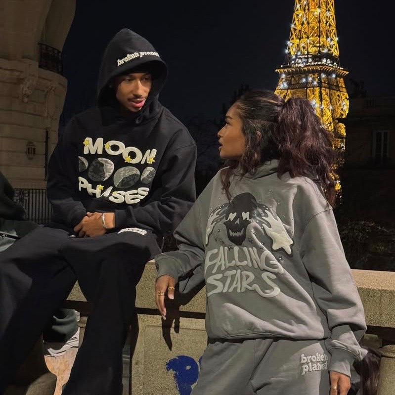 Broken Planet Moon Phases Hoodie