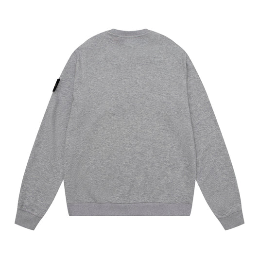 Stone Island Compass Badge Sweatshirt Grey