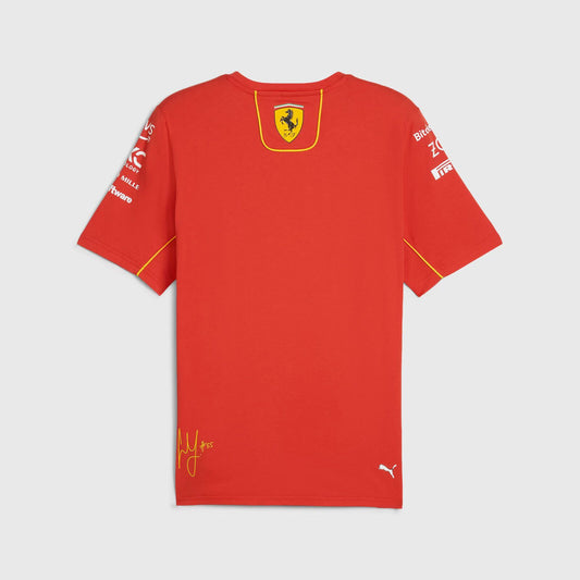 Scuderia Ferrari 2024 Carlos Sainz Driver T-Shirt