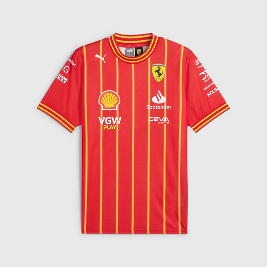 Scuderia Ferrari 2024 Team Charles Leclerc Soccer Jersey