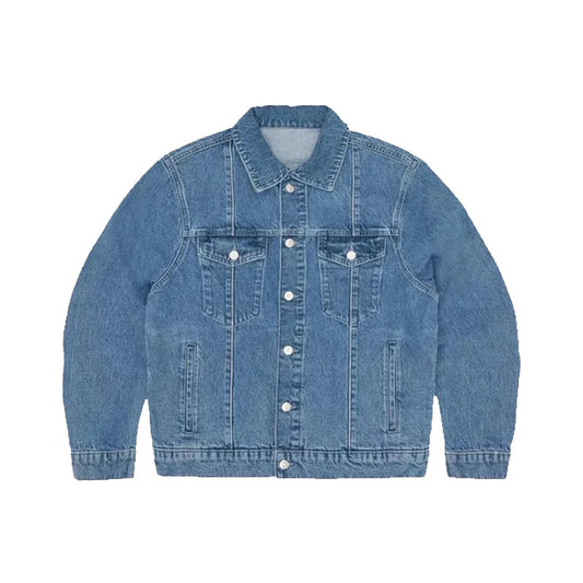 Corteiz C-Star Denim Jacket Blue