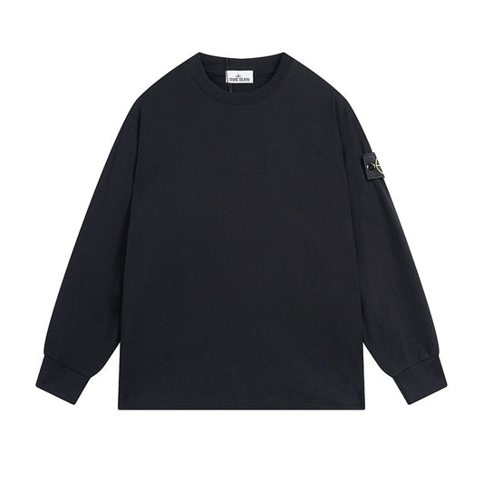 Stone Island Long Sleeve Tee Black