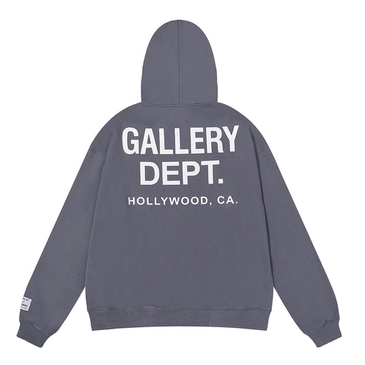 Gallery Dept. Classic Hoodie Dark Grey