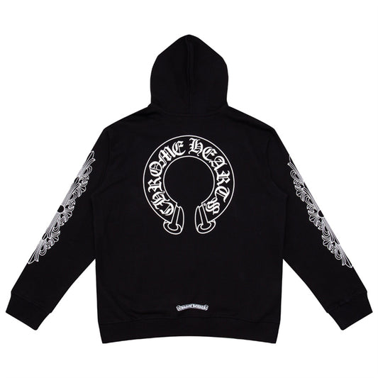 Chrome Hearts Zip Hoodie Black