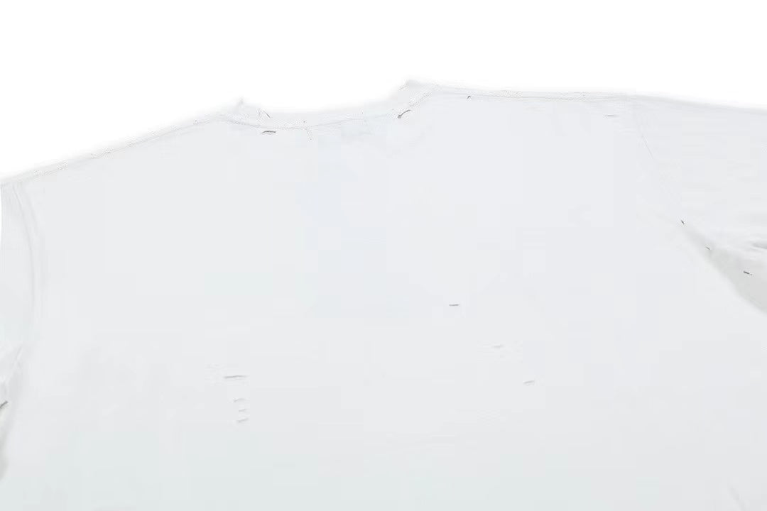 Enfants Riches Déprimés Distressed Logo Tee White