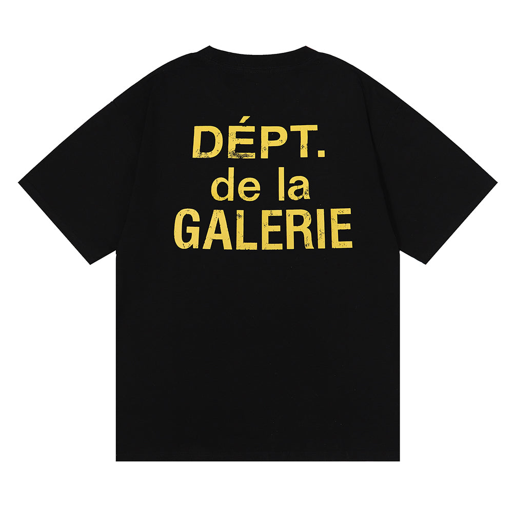 Gallery Dept. DEPT DE LA GALERIE Tee Black/Yellow