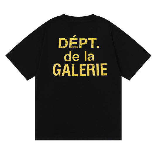 Gallery Dept. DEPT DE LA GALERIE Tee Black/Yellow