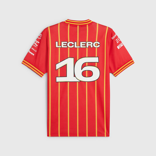Scuderia Ferrari 2024 Team Charles Leclerc Soccer Jersey