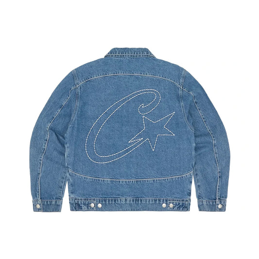 Corteiz C-Star Denim Jacket Blue