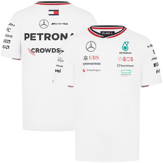 Mercedes-AMG PETRONAS 2024 Team Shirt White