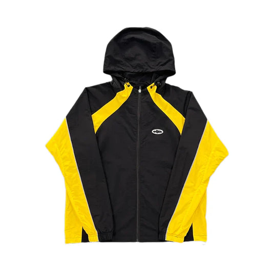 Corteiz Alcatraz Sun & Rain Windbreaker Black/Yellow