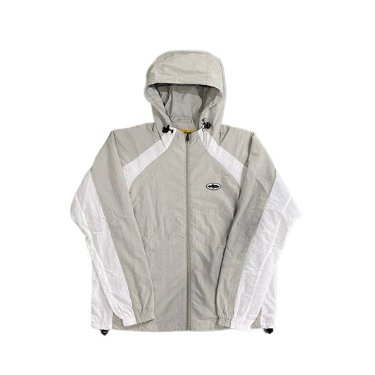 Corteiz Alcatraz Sun & Rain Windbreaker Grey/White