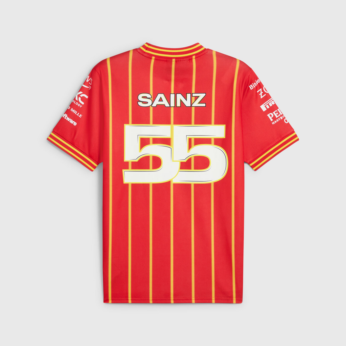Scuderia Ferrari 2024 Team Carlos Sainz Soccer Jersey